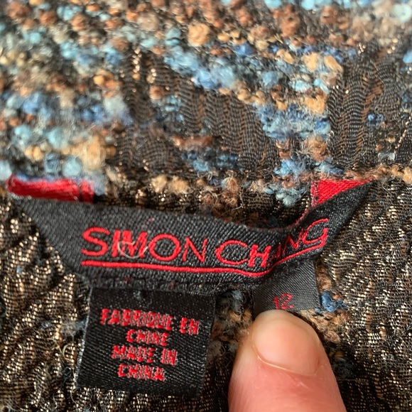 Vintage Simon Chang blazer size 12 - Picture 7 of 7